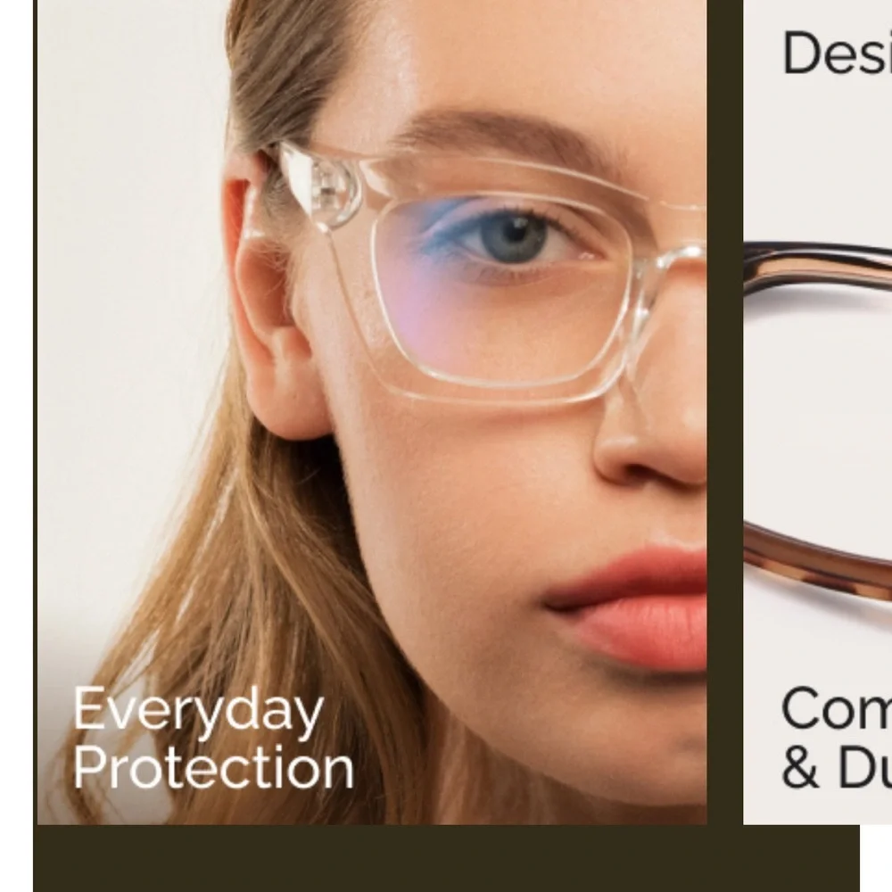 Smart Wearable Glasses - Silver (1.25 Blue light Readers)